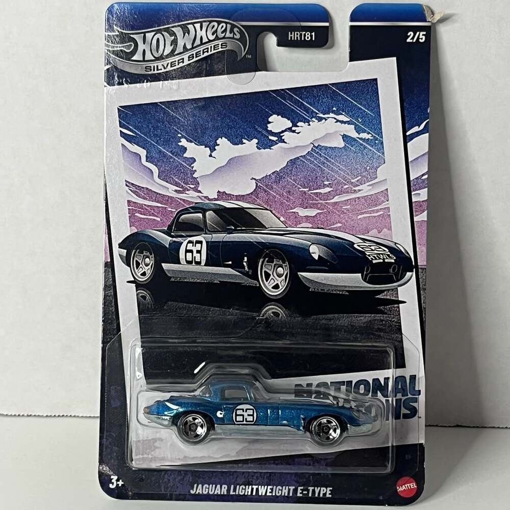 Hot Wheels Silver Series National Icons Jaguar Lightweight E-Type 2/5